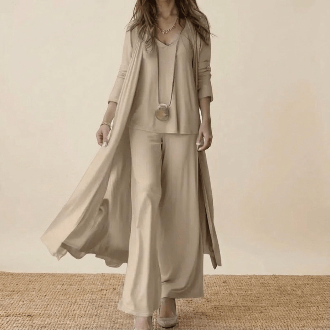 Barbara | Conjunto elegante de tres piezas