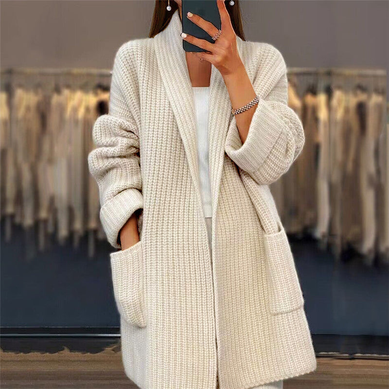 Elena | Kardigan z otwartym przodem