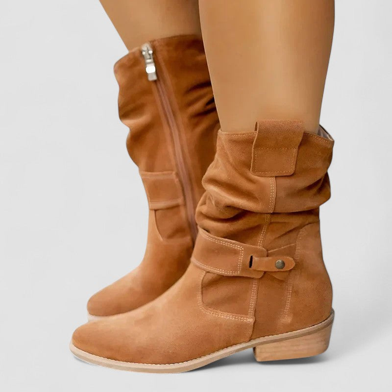 Nadine | Ortopedyczne Botki Western