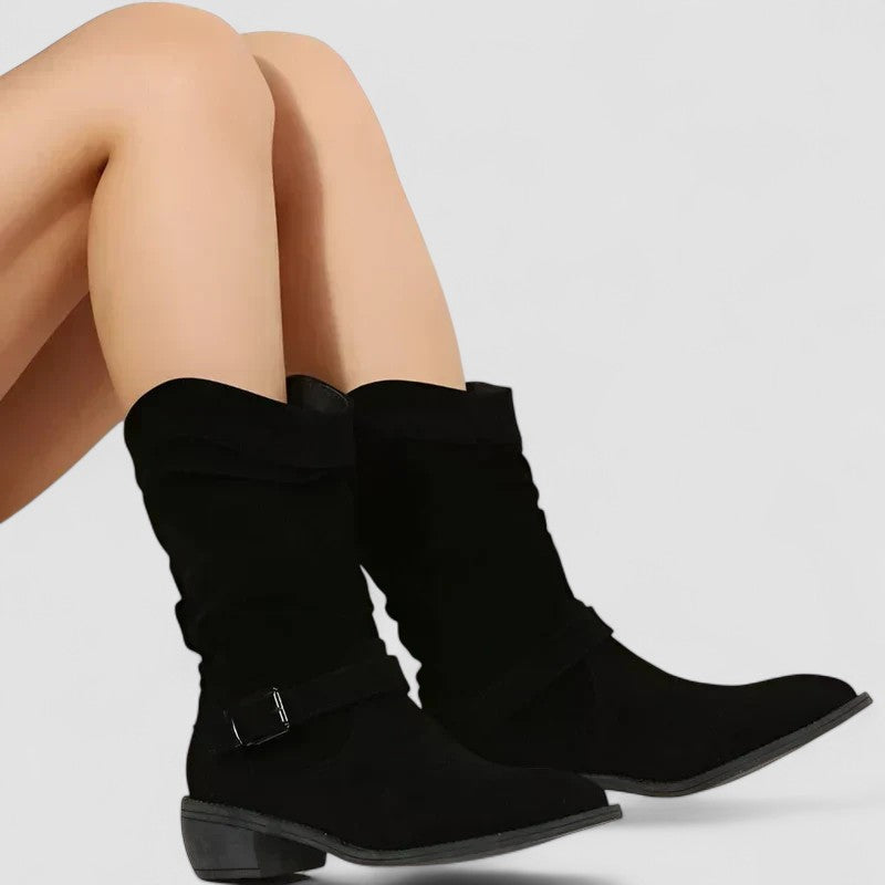 Nadine | Ortopedyczne Botki Western